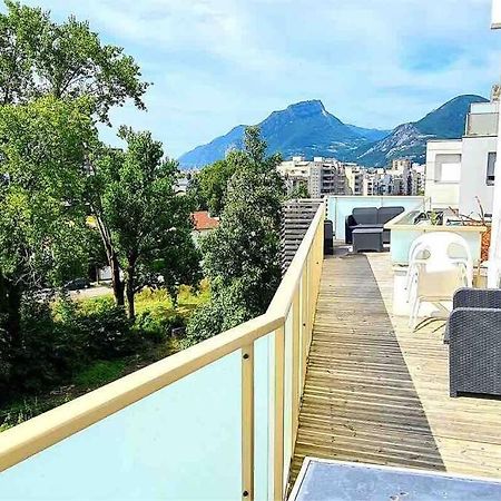 Grand Appartement Avec Vue Magnifique - Vercors - Une Experience Unique - Wifi Gratuit Гренобъл Екстериор снимка